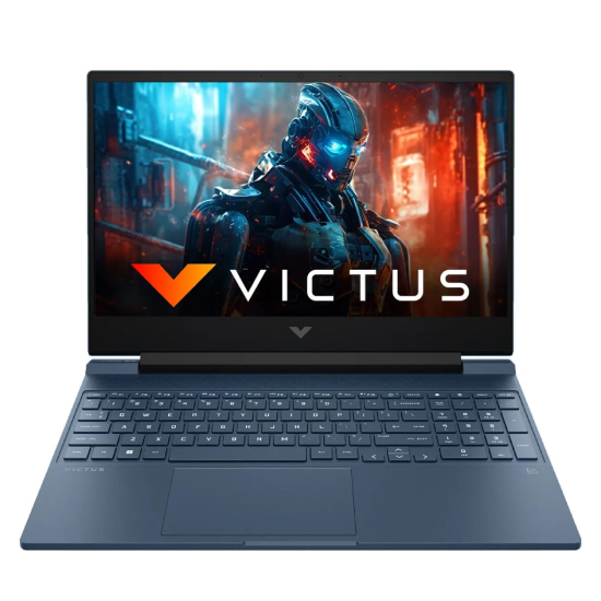 HP Victus Gaming Laptop, 12th Gen Intel Core i5-12450H, 4GB RTX 2050 GPU, 15.6-inch (39.6 cm), 50W TGP, FHD, IPS, 144Hz, 8GB DDR4, 512GB SSD, Backlit KB, B&O, Dual Speakers (Blue, 2.37 kg)